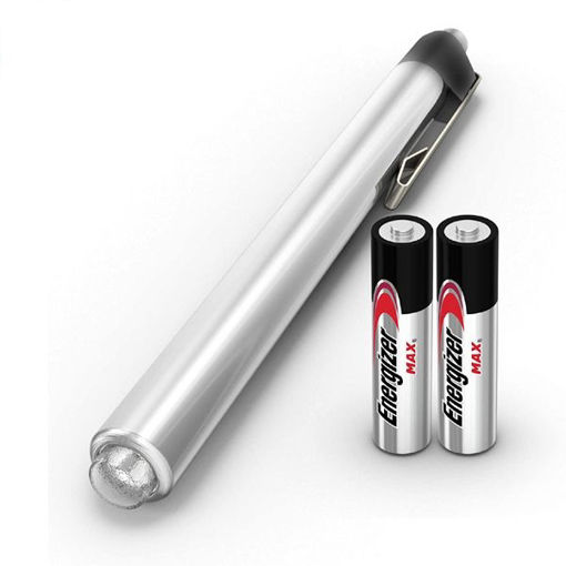 Picture of ENERGIZER PEN TORCH SILVER INCLUDING 2 AAA BATTERIES